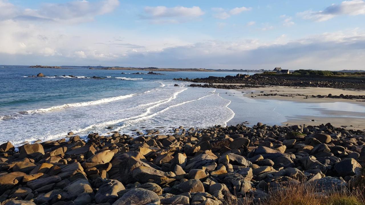 Maison De Vacances Bord De Mer Sibiril Mogueriec Finistere La Villa Leonie Eksteriør billede