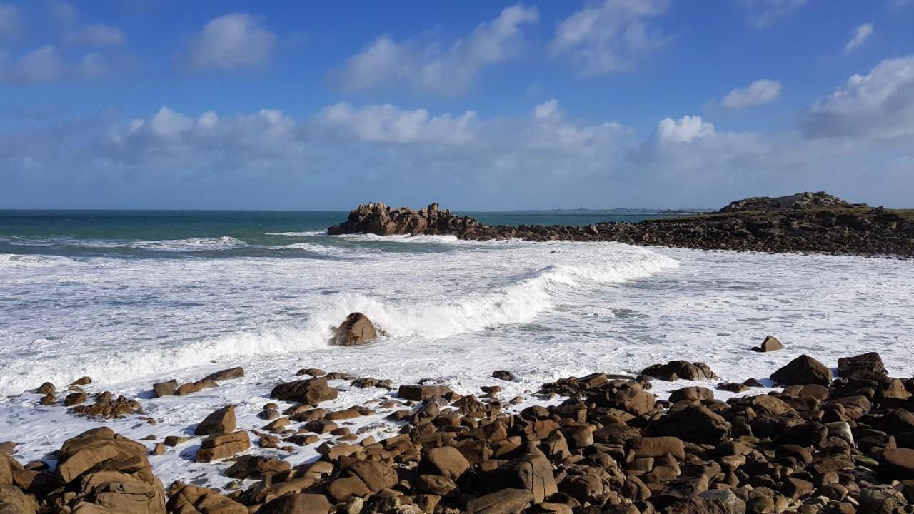 Maison De Vacances Bord De Mer Sibiril Mogueriec Finistere La Villa Leonie Eksteriør billede