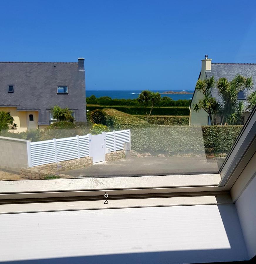 Maison De Vacances Bord De Mer Sibiril Mogueriec Finistere La Villa Leonie Eksteriør billede